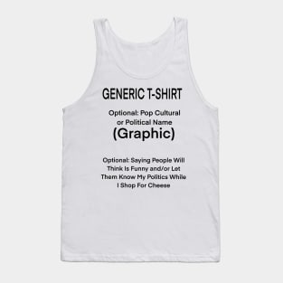 Generic T Shirt Tank Top